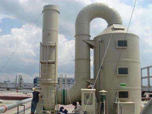 简述有机废气喷淋塔的特点和使用
